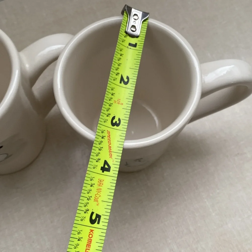 Williams‎ Sonoma Snowman coffee Mug Mugs - Set 2 Christmas Holiday Winter